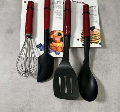 KitchenAid Kitchen Aid Red 4pc set