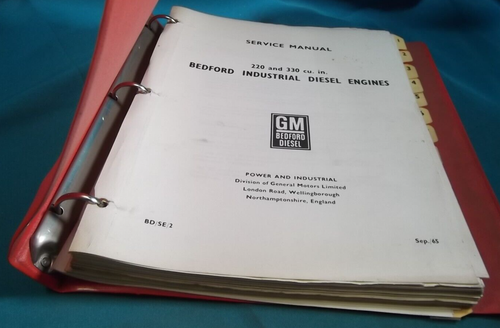 GM BEDFORD 220 330 CU IN. INDUSTRIAL ENGINE SERVICE SHOP REPAIR WORKSHOP MANUAL - Picture 15 of 15