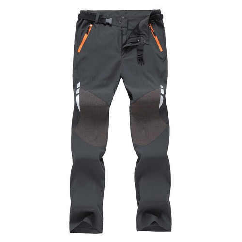 Mens Waterproof Cargo Walking Trousers Rain Hiking Fishing Outdoor Work Pants ᶜ - Picture 7 of 18