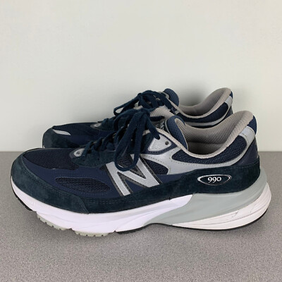 NEW BALANCE スニーカー Made in USA 990v6 ネイビー Size 12 - New Balance 990v6 Made in USA Navy White W for