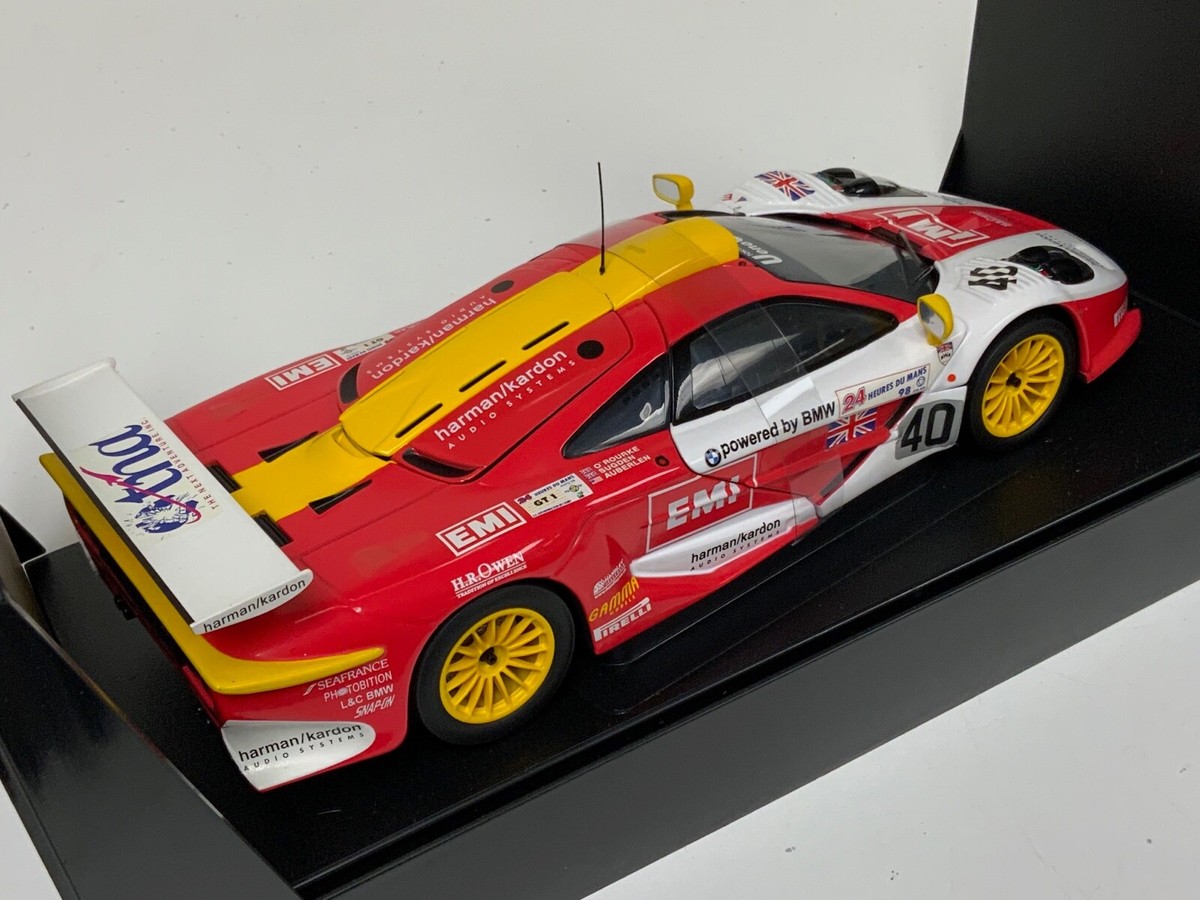 1/18 UT Models Mclaren F1 GTR Long Tail 1998 LeMans Car #40