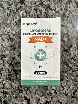 Liposomal NAD+ 500 mg with TMG 250 mg for Cellular & Healthy Aging 60 Count