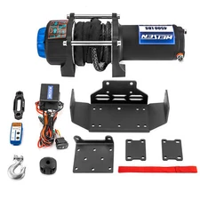WEISEN 4500lb 12V Electric Winch Mount Kit For 2015-2025 HONDA PIONEER 500 520