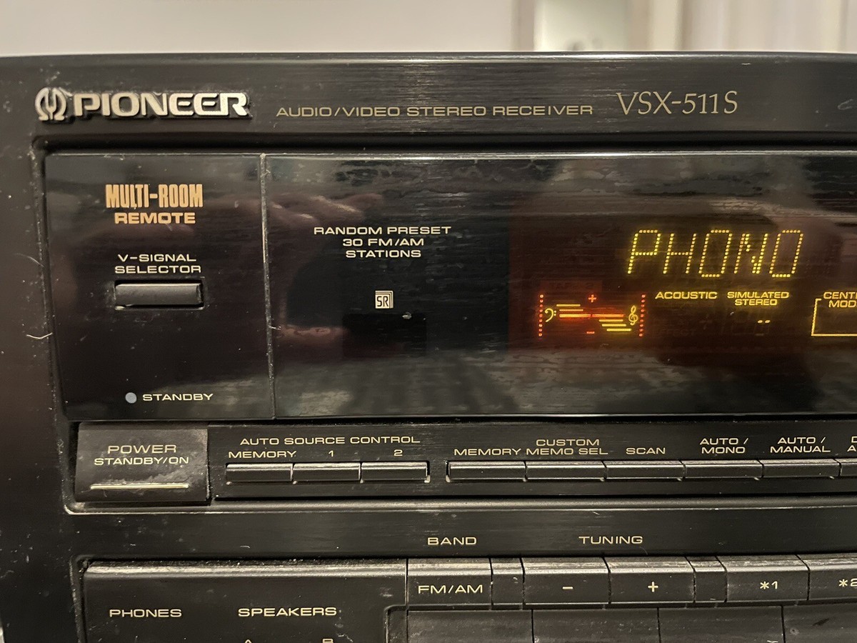 Pioneer VSX-511S Stereo Receiver | eBay Pioneer VSX-511S Stereo Receiver | eBay
