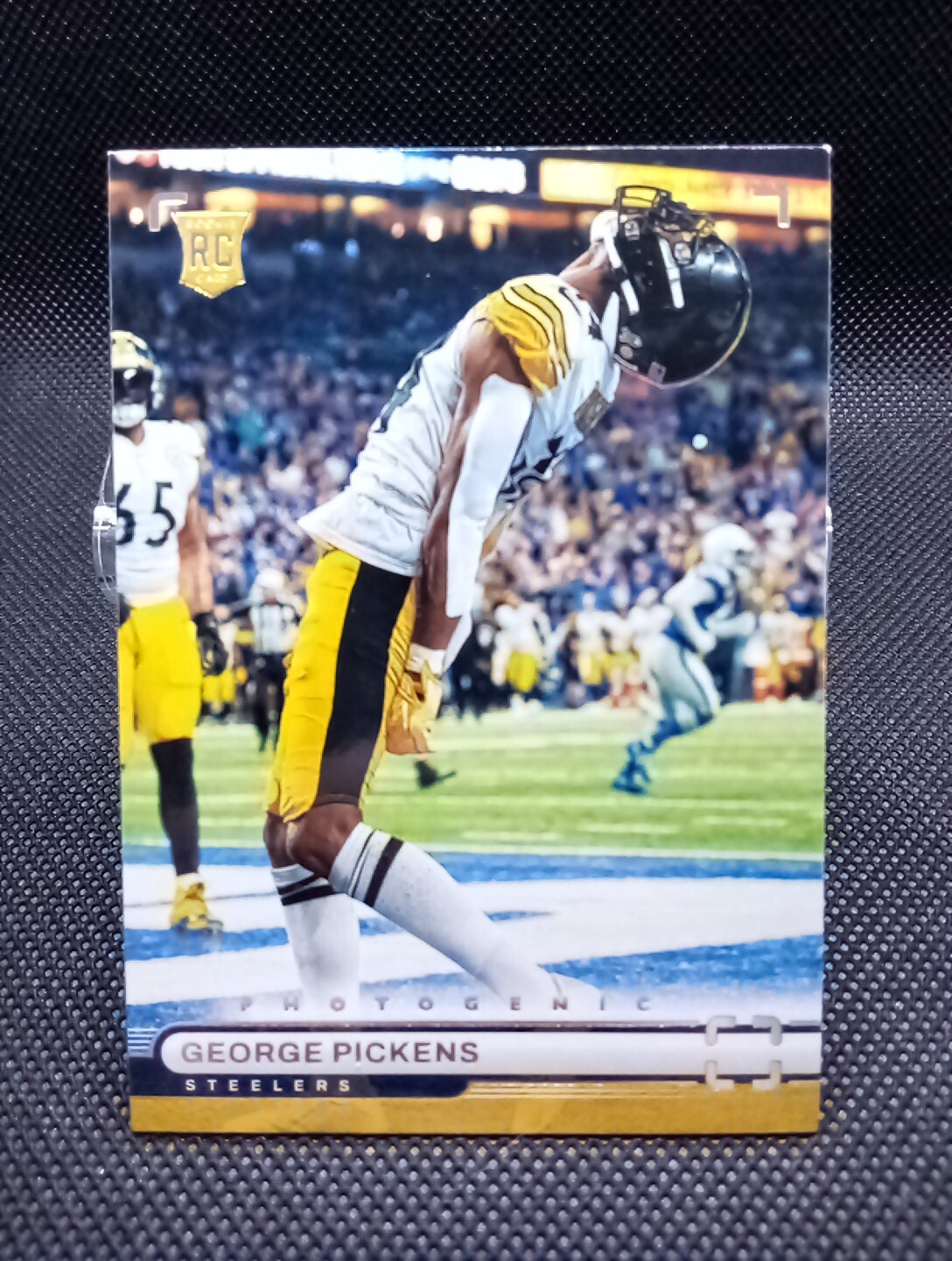 2022 Panini Chronicles Football Photogenic George Pickens RC Rookie Card