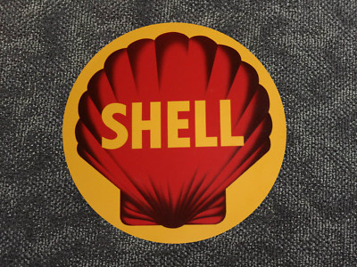 Early style Shell self-adhesive vinyl sticker for petrol bowser | eBay ...