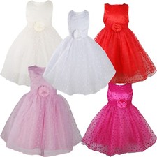 Vestito da festa bambina vestito bambina a fiori 9 12 18 24 mesi 2 3 4 5 anni