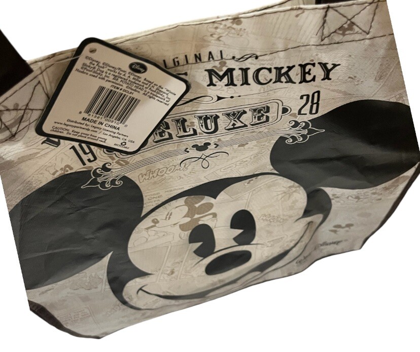 Mickey Mouse Tote New Walt Disney Deluxe 1928 Non-Woven Tote  display picture 1