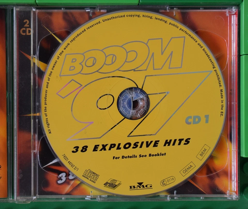 Various - BOOM '97 - 38 Explosive Hits - Ariola - BMG - 2-CD - Bild 3 von 4