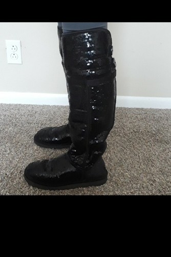 knee high sequin ugg boots
