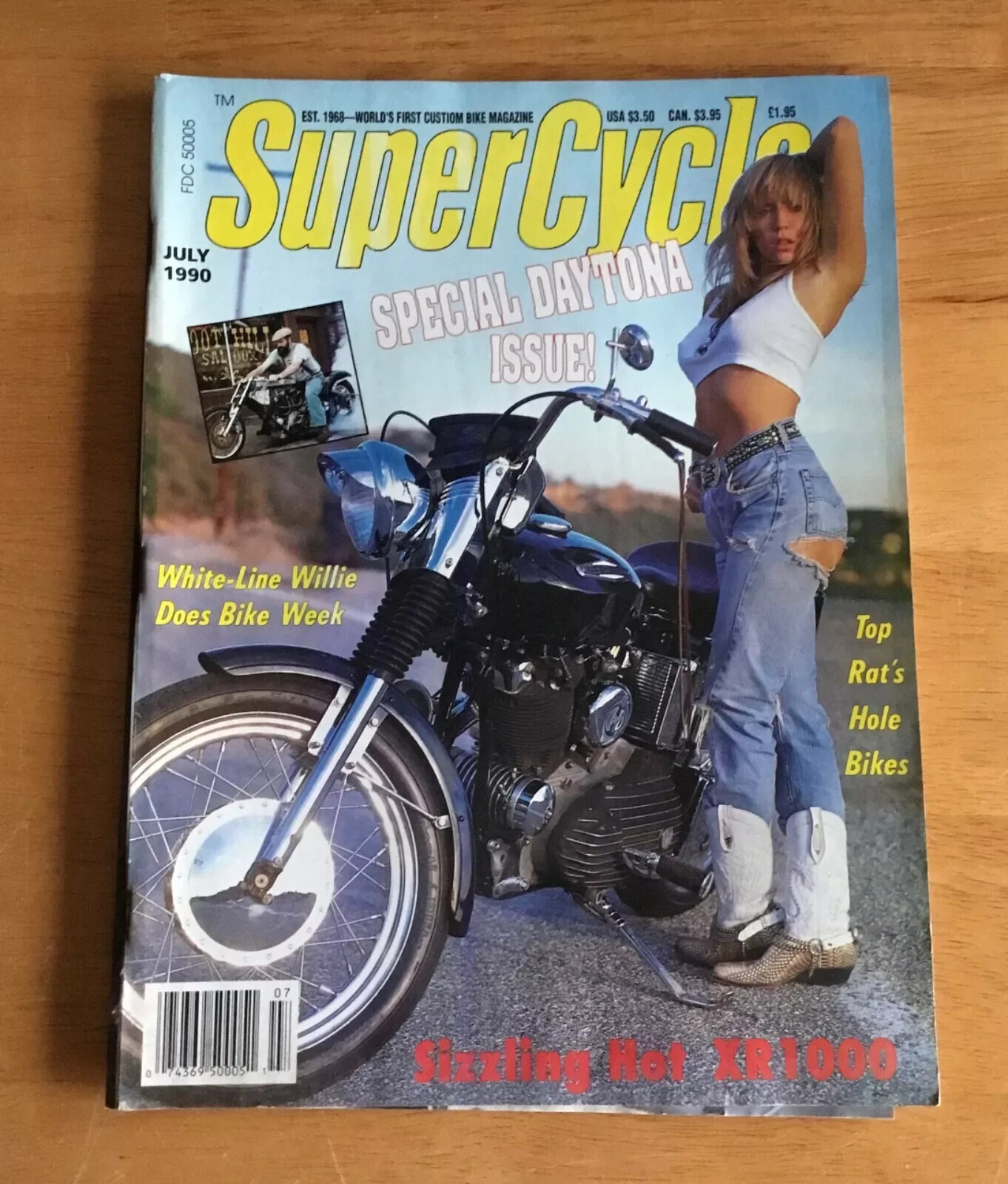 SuperCycle Motorcycle Magazine July 1990 No Label Newsstand VG | eBay