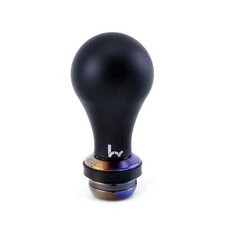 Hybrid Racing Shift Knob & Shift Boot Collar Combo - Black & Titanium