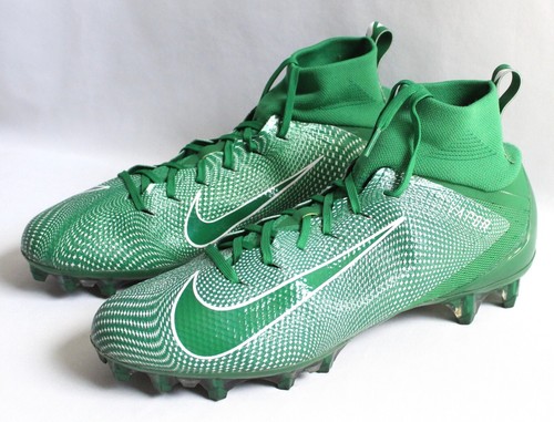 Nike Mens Size 11 Vapor Untouchable Pro 3 Football Cleats Green 917165-300