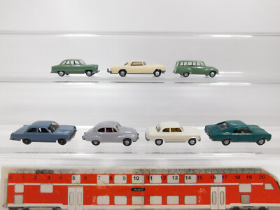 7x Wiking H0 1:87 Oldtimer: Borgward+Ford+DKW+Continental+Opel, NEUW #CG377-0,5