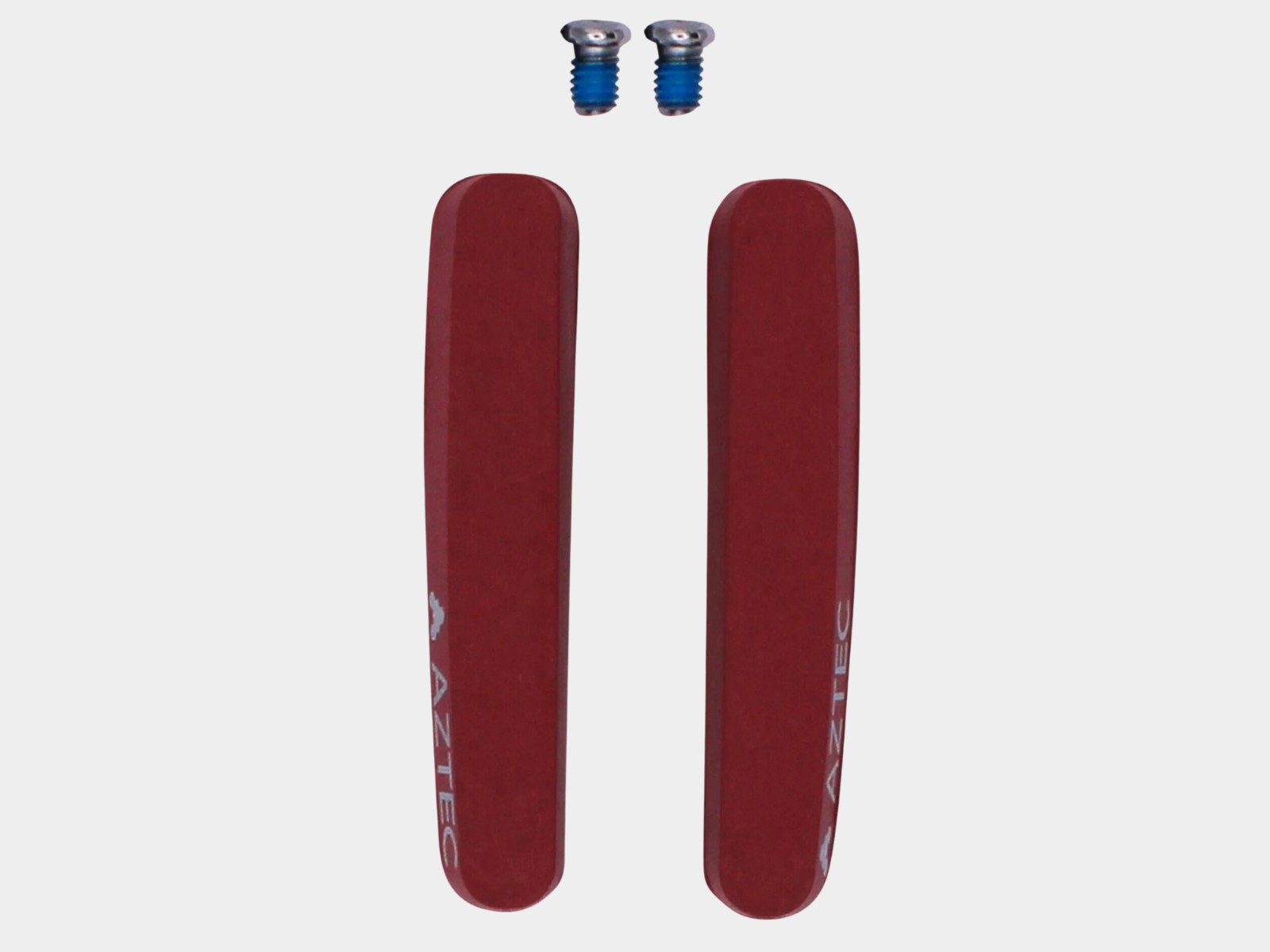 Aztec Road Carbon Compound Insert Brake Pad Inserts (Pair) - Red