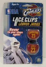 2012 NBA Lace Clips Lebron James Cleveland Cavaliers lace locks for shoes NEW