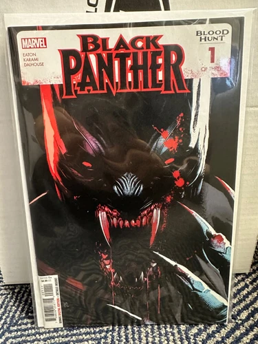Black Panther Blood Hunt #1 2nd Ptg Blood Soaked Var Marvel Comic Book