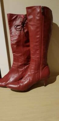 red knee high boots australia