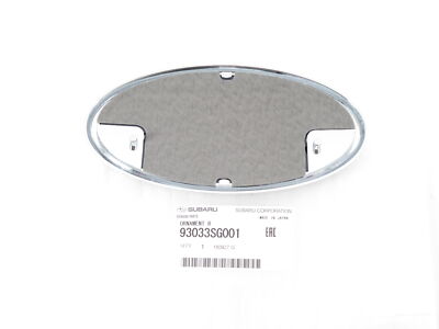 Genuine Subaru 93033SG001 Rear Liftgate Emblem 2014-2018 Forester