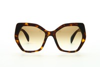 Prada Pr 16rs 2au-4m0 Brown Frame Brown Lens Unisex Square Metal Sunglasses Prada Pr 16rs 2au-4m0 Brown Frame Brown Lens Unisex Square Metal Sunglasses