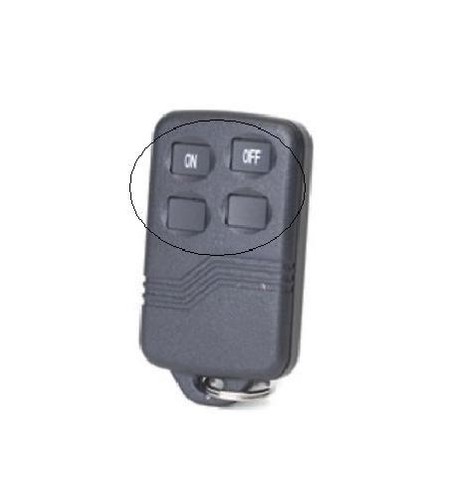 4 BUTTONS ONLY 4 HONEYWELL 5804 KEYFOB WIRELESS REMOTE CONTROL ADEMCO LYNX VISTA