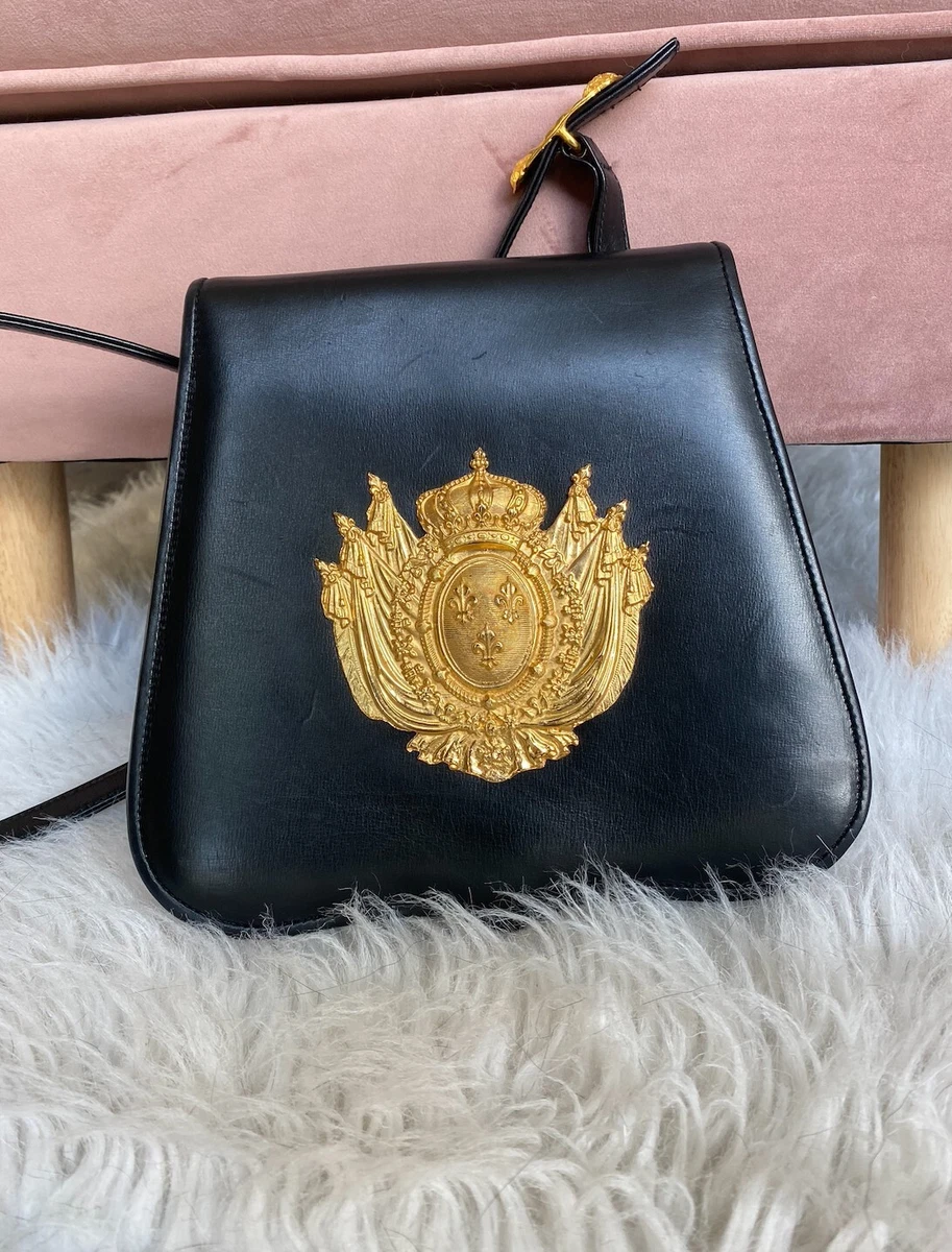 Christopher Ross Vintage Black Crossbody Purse