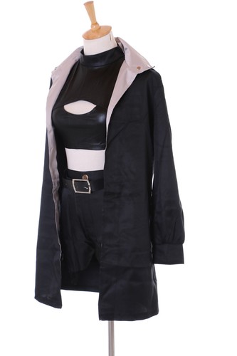 Chaqueta con capucha negra MN-234 5 piezas disfraz cosplay Nanakusa Nazuna Call of Night - Imagen 6 de 9