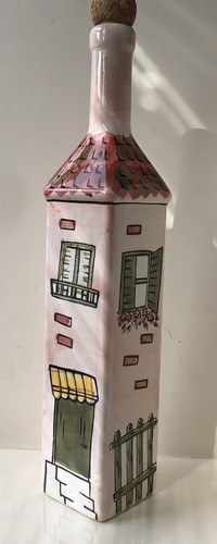Ölflaschendekanter Casa Elite handbemalt