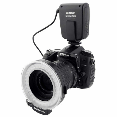 Meike FC-100 FC100 LED Macro Ring Flash Light for Canon Nikon Olympu DSLR Camera - Picture 5 of 8