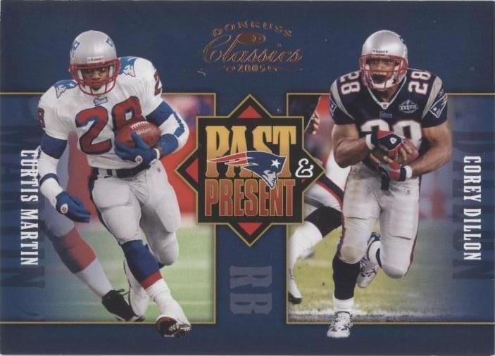 2005 Donruss Classics Corey Dillon Curtis Martin #PP-17 - 1 of 2