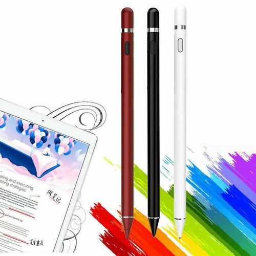 Stylus Pen for Touch Screens Digital Active Pencil Fine Point for iPhone iPad A+ - Afbeelding 1 van 15