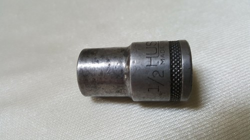 Set of 3 1/2" Drive Sockets 2 Husky 1/2" 12 Pt & 1 Stanley 5/8" 6 Pt Used Good - Picture 5 of 7