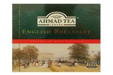 200g. Ahmad Tea English Breakfast , Great Taste 100 Bags 7.0oz.