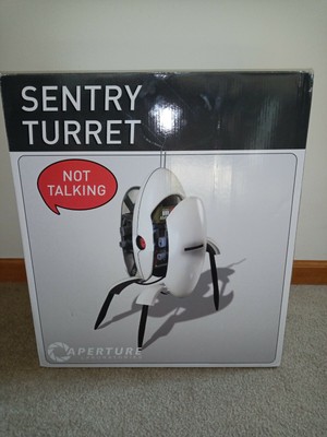 portal turret statue
