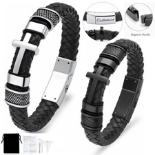 Urn Bracelet for Ashes Stainless Steel Cremation Bracelet Ashes Keepsake Holder