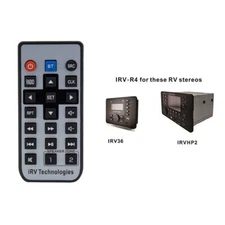 Remote Control for IRV Stereo Receiver IRV36/IRVHP2 2 Zones Wall Mount Car Audio