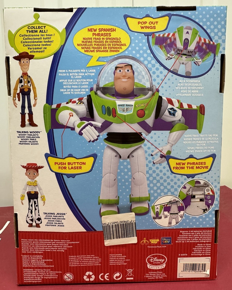 Toy Story Buzz Lightyear Disney Store Exclusive UK