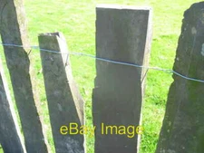 Photo 6x4 A Close-Up View of a Slate Fence Fron/SH5154 This photo shows  c2006