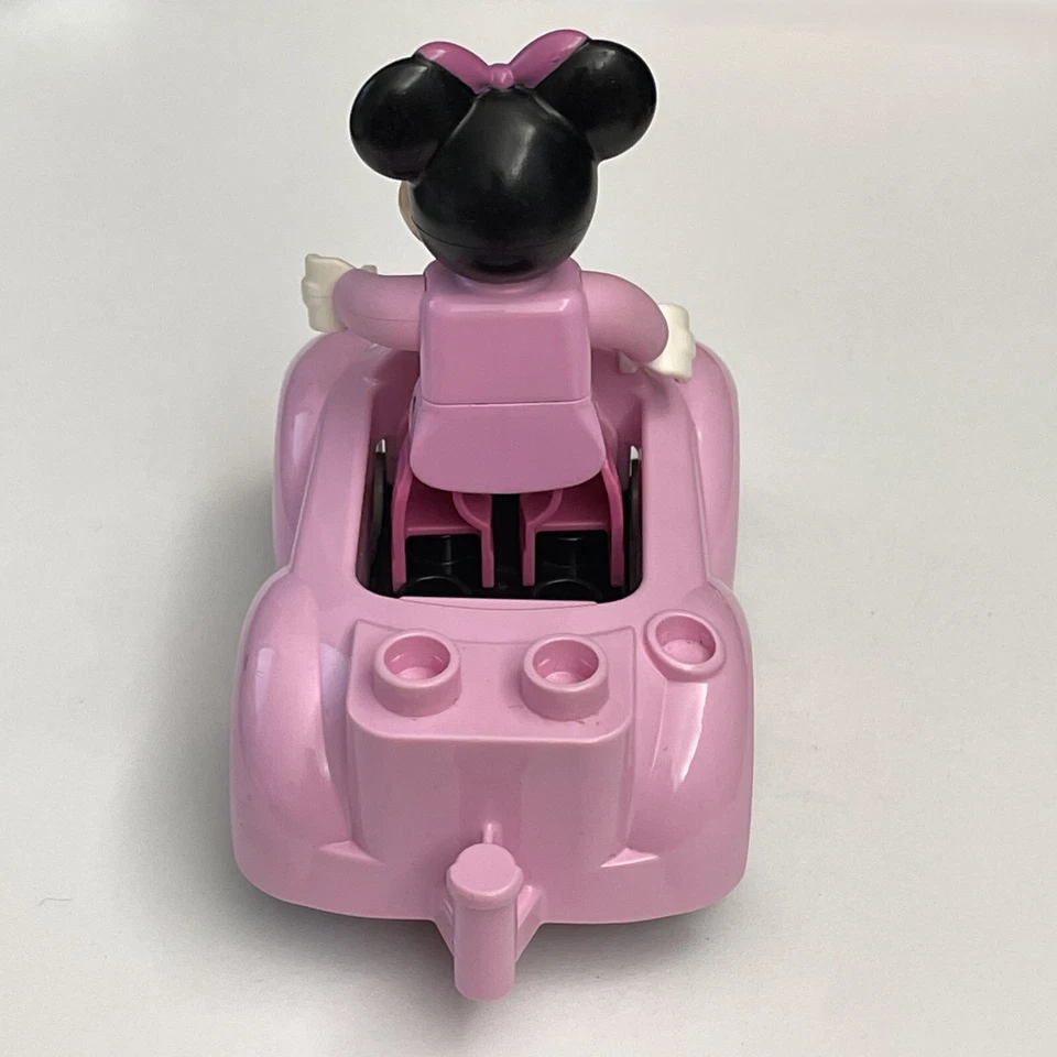 Lego Duplo Disney Minnie Mouse Toy Car Vehicle 41989 36744 85566 Pink - Image 3 of 4