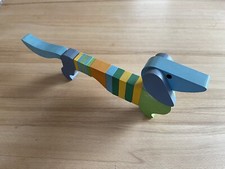 Olympia 1972 München RARITÄT: Seltener STEIFF Dackel aus HOLZ, Steck WALDI