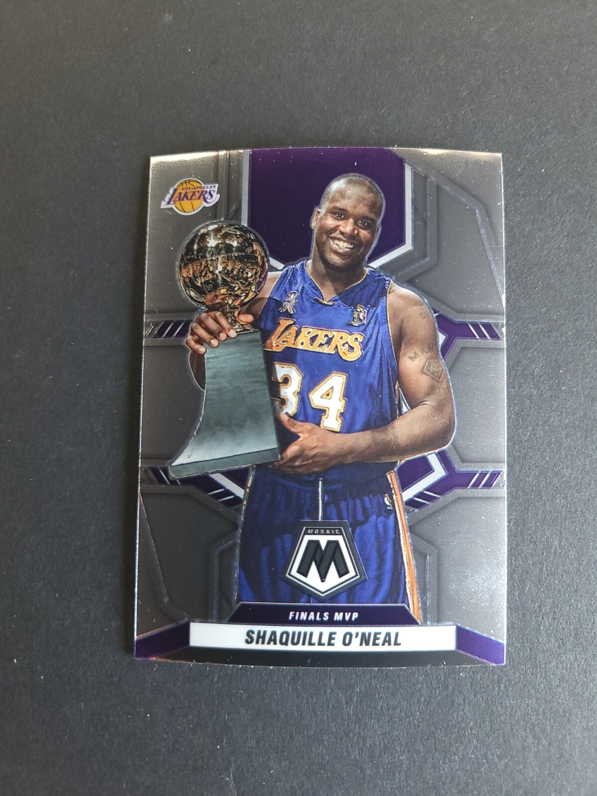 2021-22 Panini Mosaic Shaquille O'Neal Finals MVP #297 Lakers