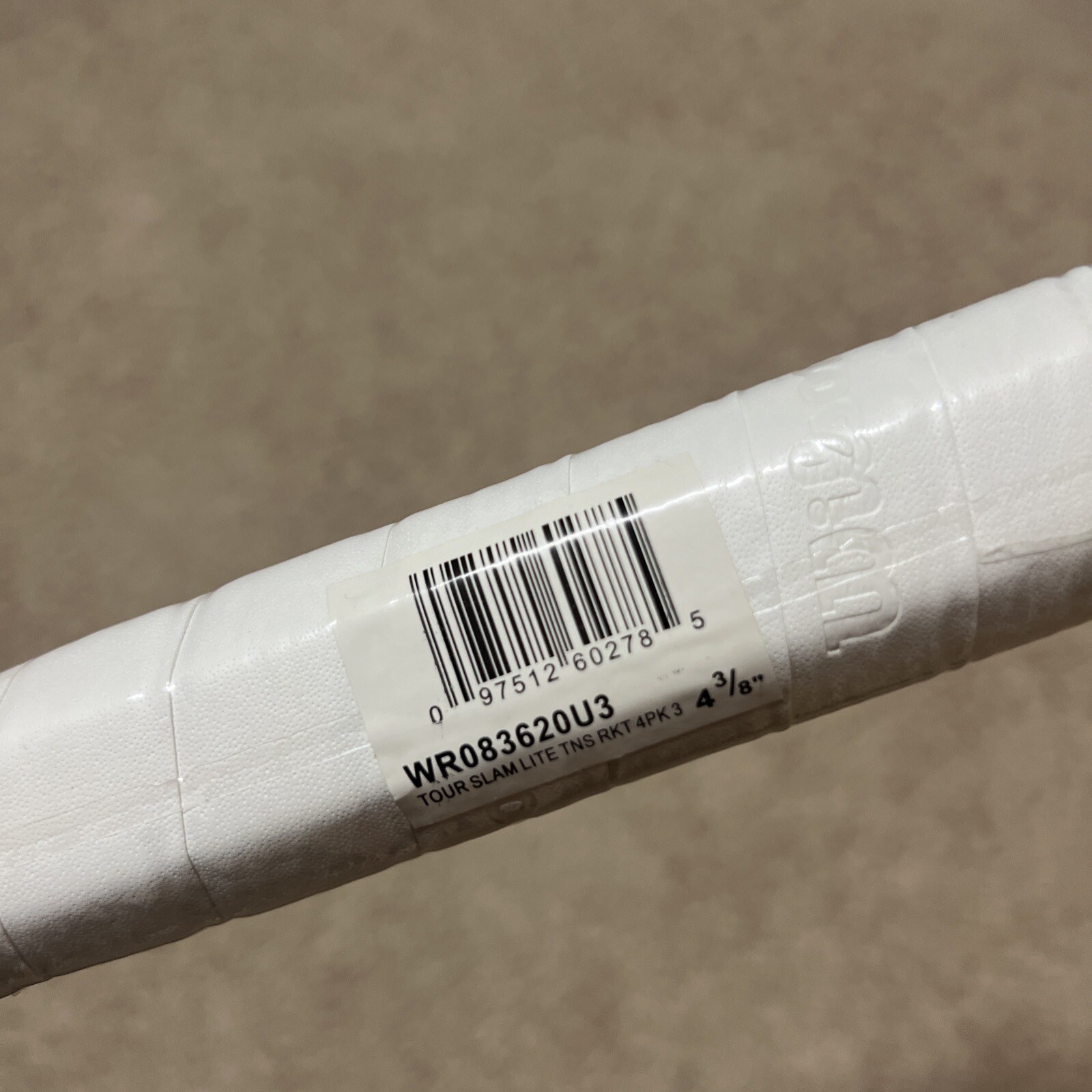 Wilson Tour Slam Lite Tennis Racquet Racket 4 3/8" Grip White Blue