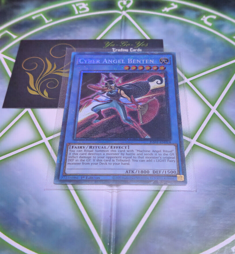 RA01-EN024 Cyber Angel Benten Collectors Rare 1st Edition YuGiOh Card