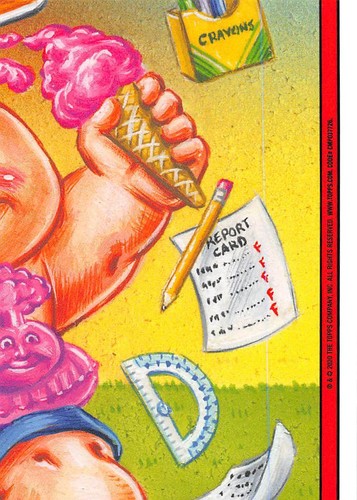 GARBAGE PAIL KIDS 2020 TARDE TO SCHOOL BORDO VIOLA PARALLELO PICK-A-CARD GPK W@W - Foto 133 di 401