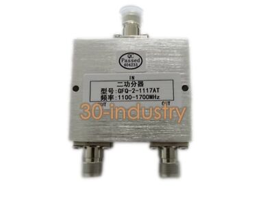 GNSS/GPS Beidou Antenna System 1 to 2 Power Divider Splitter TNC 1100-1700MHz #F