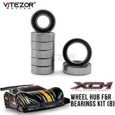 8Pcs Wheel Hub Bearings Kit Fit Traxxas 1/7 XO-1 AWD Electric Supercar 64077-3