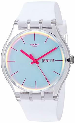 Купить Swatch Transformation Quartz Silicone Strap White 20 Casual на  Аукцион из Америки с доставкой в Россию, Украину, Казахстан