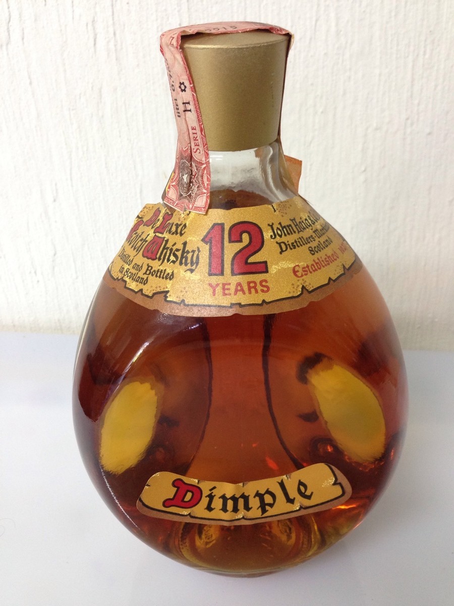 WHISKY DIMPLE 12 YEARS DE LUXE SCOTCH WHISKY WHISKY DIMPLE 12 YEARS DE LUXE SCOTCH WHISKY