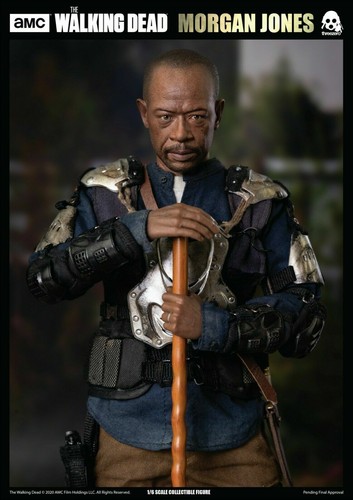 Threezero The Walking Dead 1/6th Morgan Jones Collectible Figure New In Stock - Picture 11 of 12