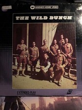 "The Wild Bunch" Warner Home Video Laservision Laserdisc LD - William Holden